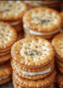 Ritz Cracker Party Sandwiches