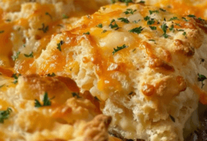 Crab Stuffed Cheddar Bay Biscuits