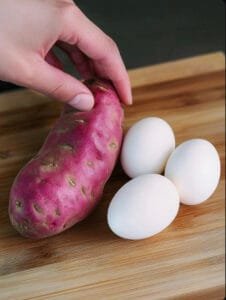 Sweet Potato and Egg Breakfast Hash