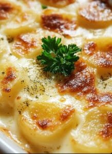 Copycat Ruth’s Chris Potatoes au Gratin