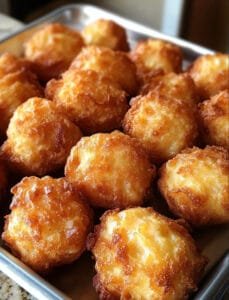 Southern Peach Fritters