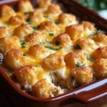 Cheesy Shrimp Tortellini Alfredo Skillet