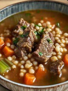 Beef Barley Soup