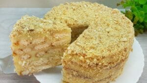 No-Bake Napoleon Cake