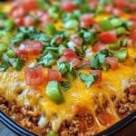Pepperoni Pizza Casserole
