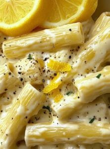 Baked Lemon Boursin Pasta