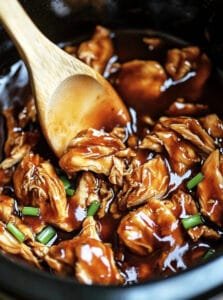 Crockpot Bourbon Chicken