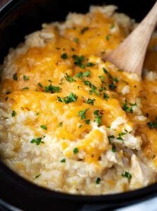 Crock Pot Chicken and Rice