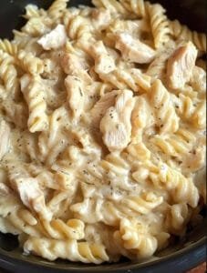 Garlic Parmesan Chicken Pasta