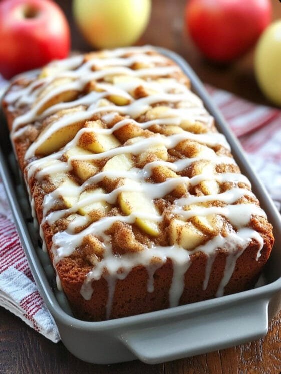 Country Apple Fritter Bread Recipe - Easy Recipes Life
