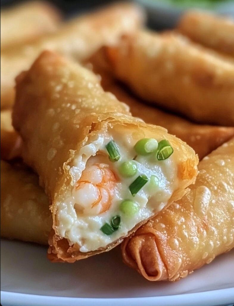 Crab Rangoon Egg Rolls Recipe - Easy Recipes Life