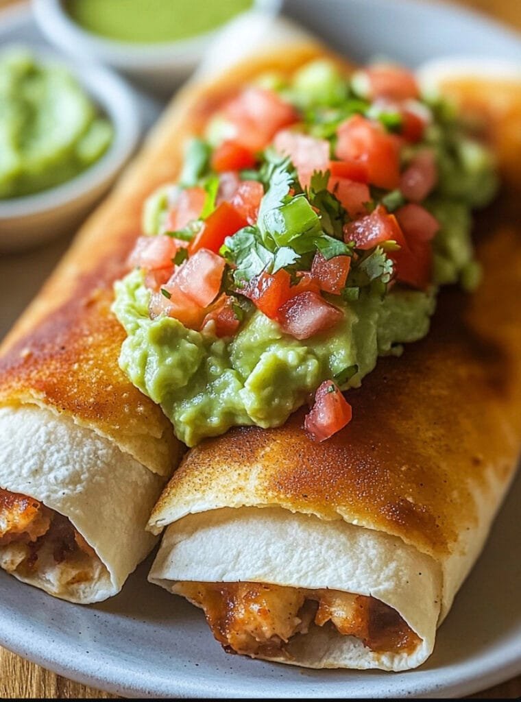Baked Chicken Chimichangas Recipe Easy Recipes