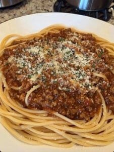 Homemade Spaghetti