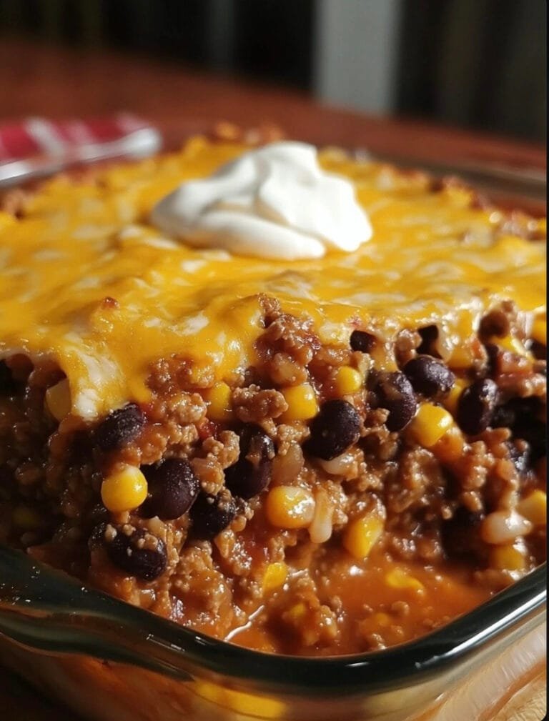 Throw Together Mexican Casserole easy recipes life