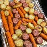 Sausage and Cheese Crescent Rings