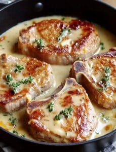 Smothered Pork Chop Scalloped Potato Casserole Recipe