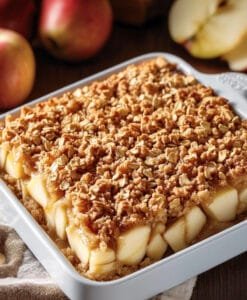 Apple Crumble Cake Recipe
