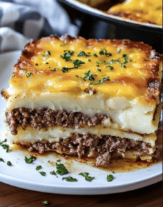 Loaded Potato and Meatloaf Casserole