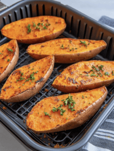 Easy Air Fryer Baked Sweet Potato