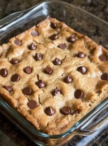 Chocolate Chip Pan Chewies