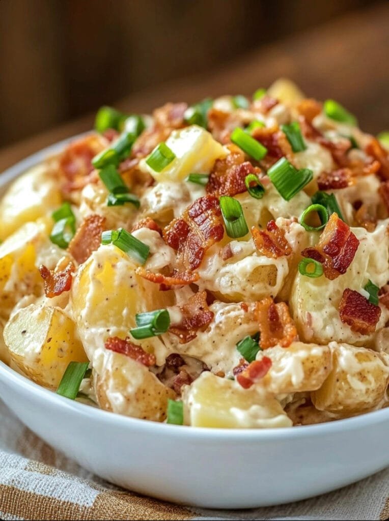 Loaded Baked Potato Salad Recipe Easy Recipes Life