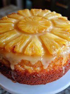 Pineapple Juice Cake Recipe