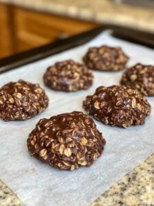 Chocolate Peanut Butter No-Bake Cookies Recipe