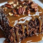 Christmas Chocolate Pecan Coconut Cookies