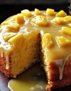 Juicy Pineapple Cake