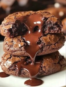 Chocolate Lava Brownie Cookies Recipe