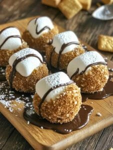 Fried S’mores Bombs