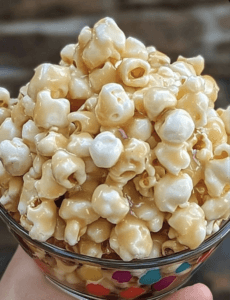 Marshmallow Caramel Corn