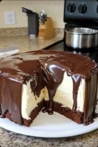 Chocolate Lava Cream Cake recipe