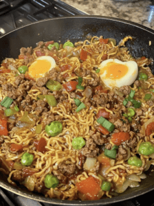 Egg Roll Ramen Skillet