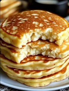 Flourless Cottage Cheese Pancakes