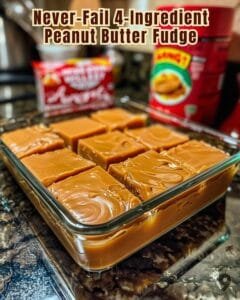 creamiest peanut butter fudge