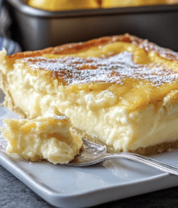 4-Ingredient Lemon Cream Cheese Dump Cake