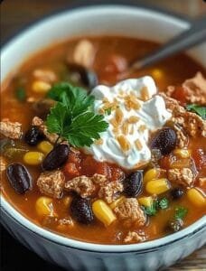 Easy Recipe for Tasty Taco Soup – Perfect Weeknight Dinner