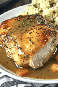 Crockpot Chicken and Gravy Tender Chicken