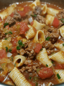Pasta Shells With Ground Beef Recipe