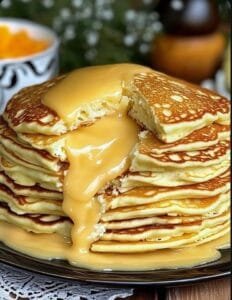 Flourless Cottage Cheese Pancakes
