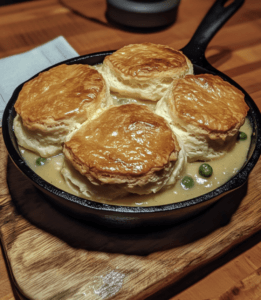 Biscuit Chicken Pot Pie