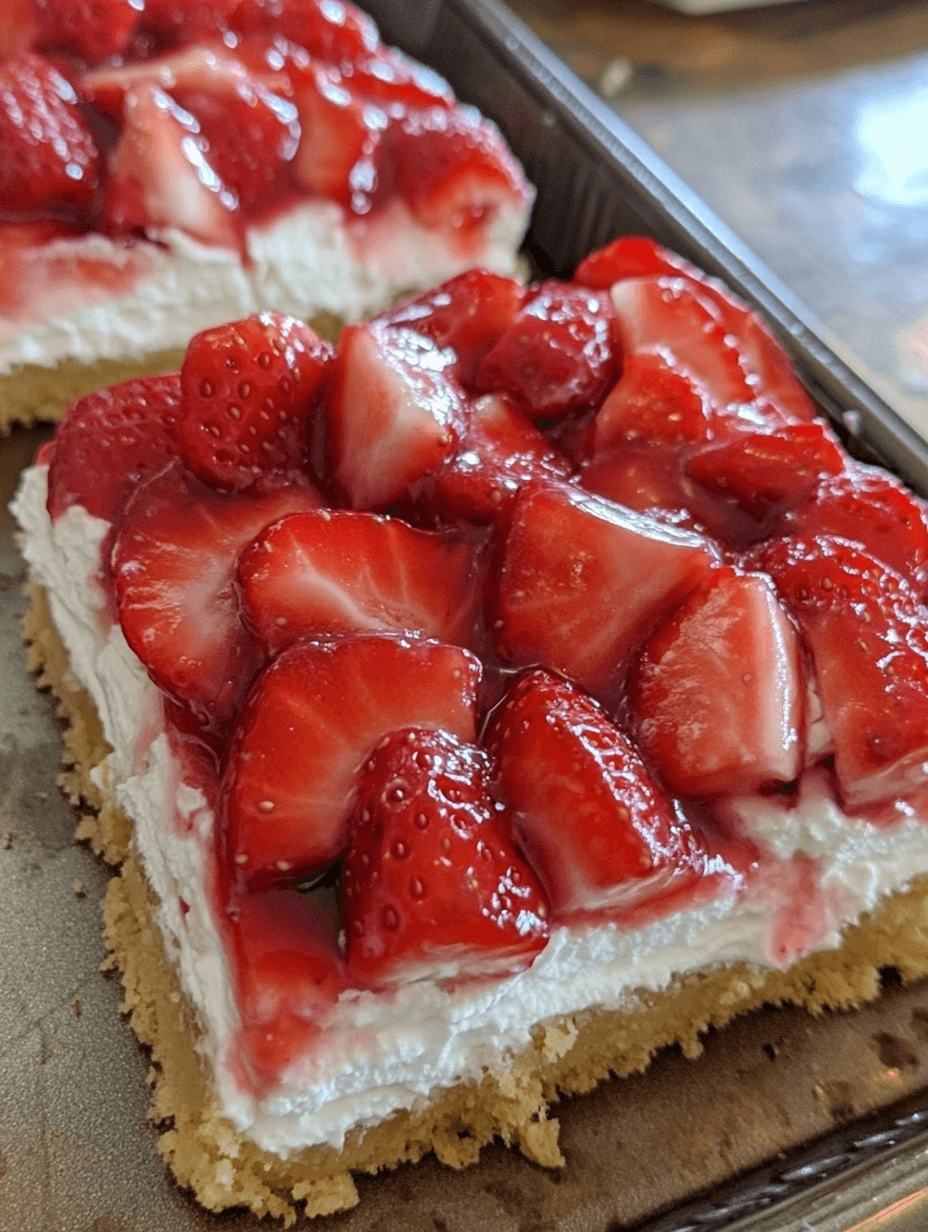 Strawberry Delight Dessert - Easy Recipes Life