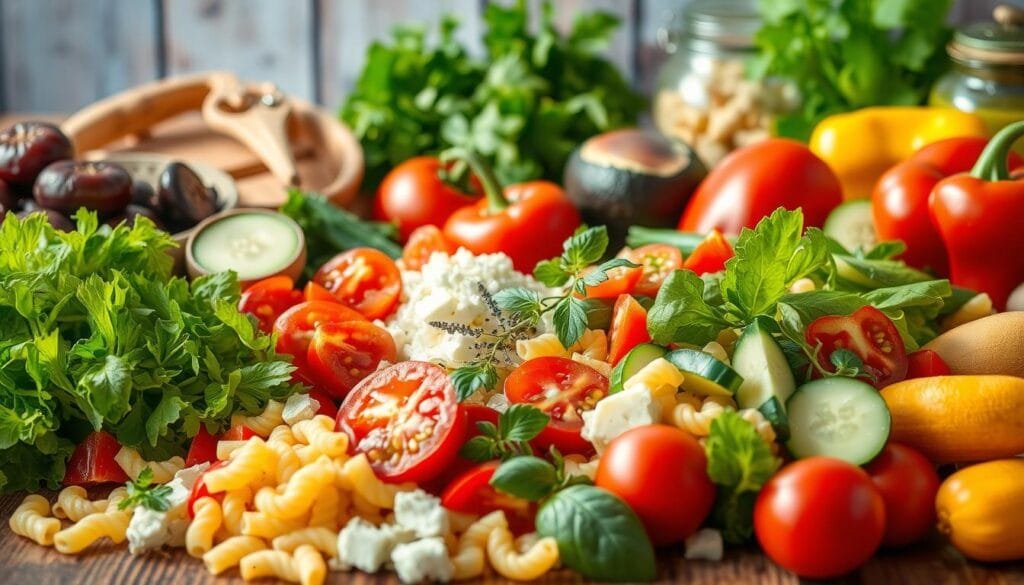 summer salad ingredients