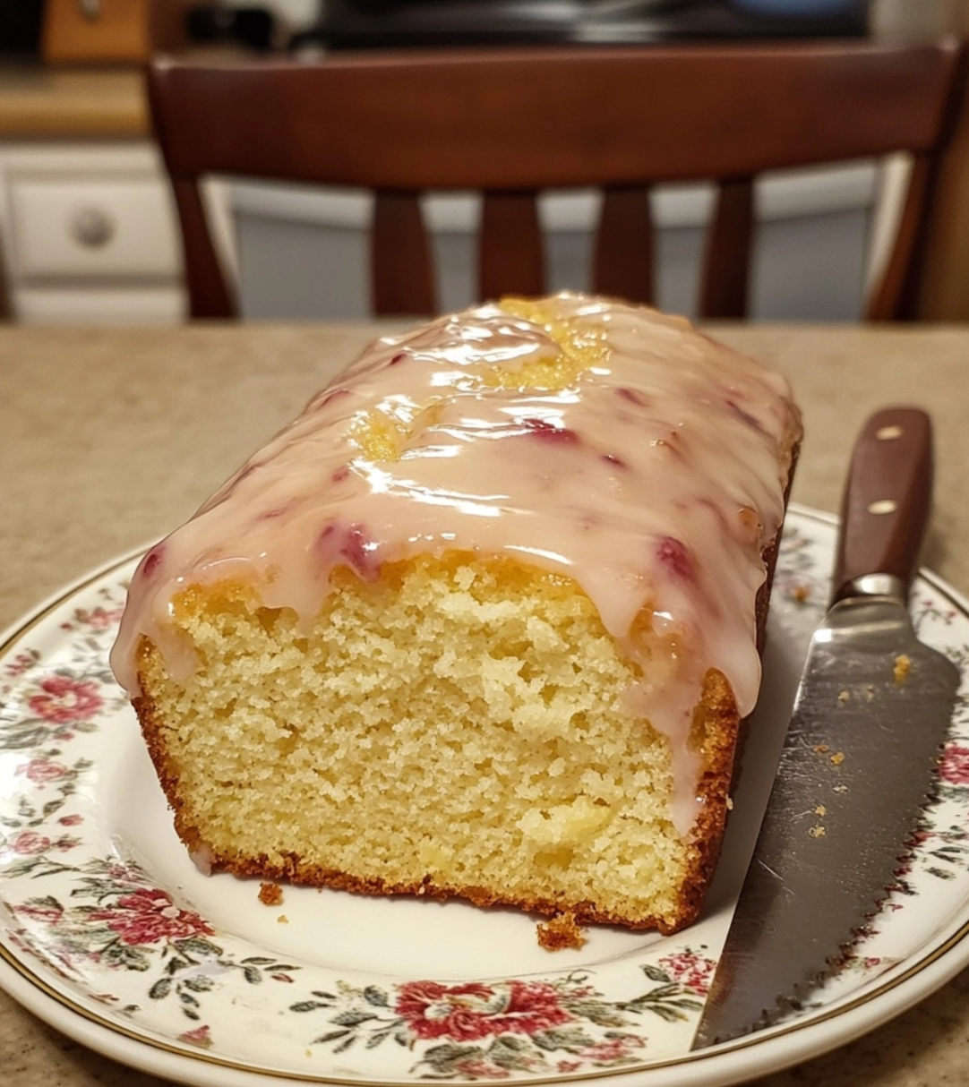 strawberry lemonade loaf