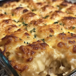 Dump and Bake Meatball Casserole