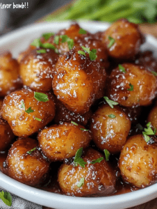 Mustard Potato Poppers