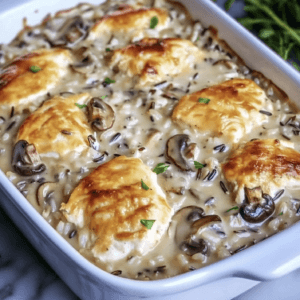Delicious Chicken Wild Rice Casserole: A Cozy Comfort Food Favorite!