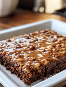 German Chocolate Sheet Cake
