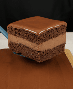 Super Moist Chocolate Cake with Creamy Ganache Topping